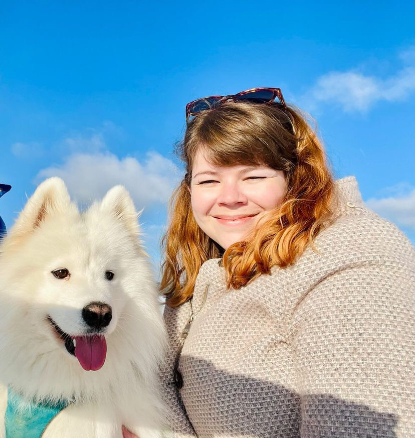 Katja mit Milka